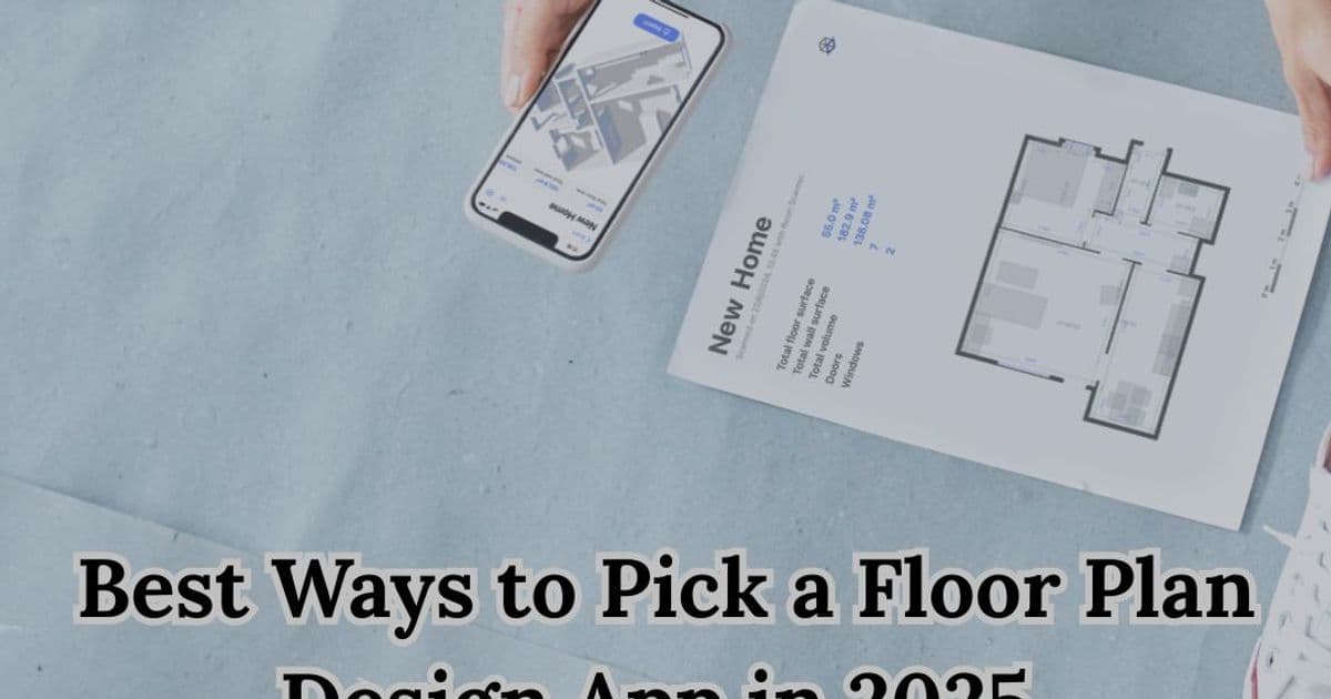 Best Ways to Pick a Floor Plan Design App in 2025