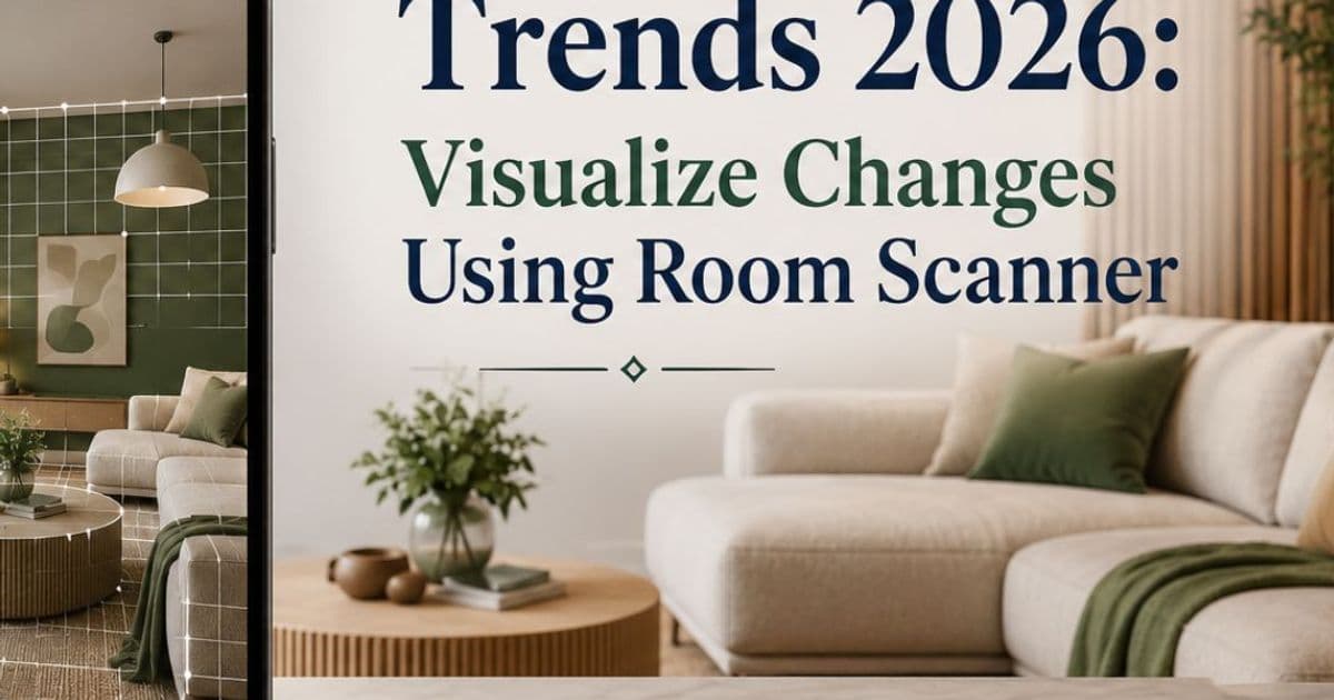 Interior Design Trends 2026: Visualize Changes Using Room Scanner